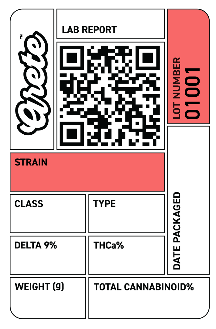 Sample Label