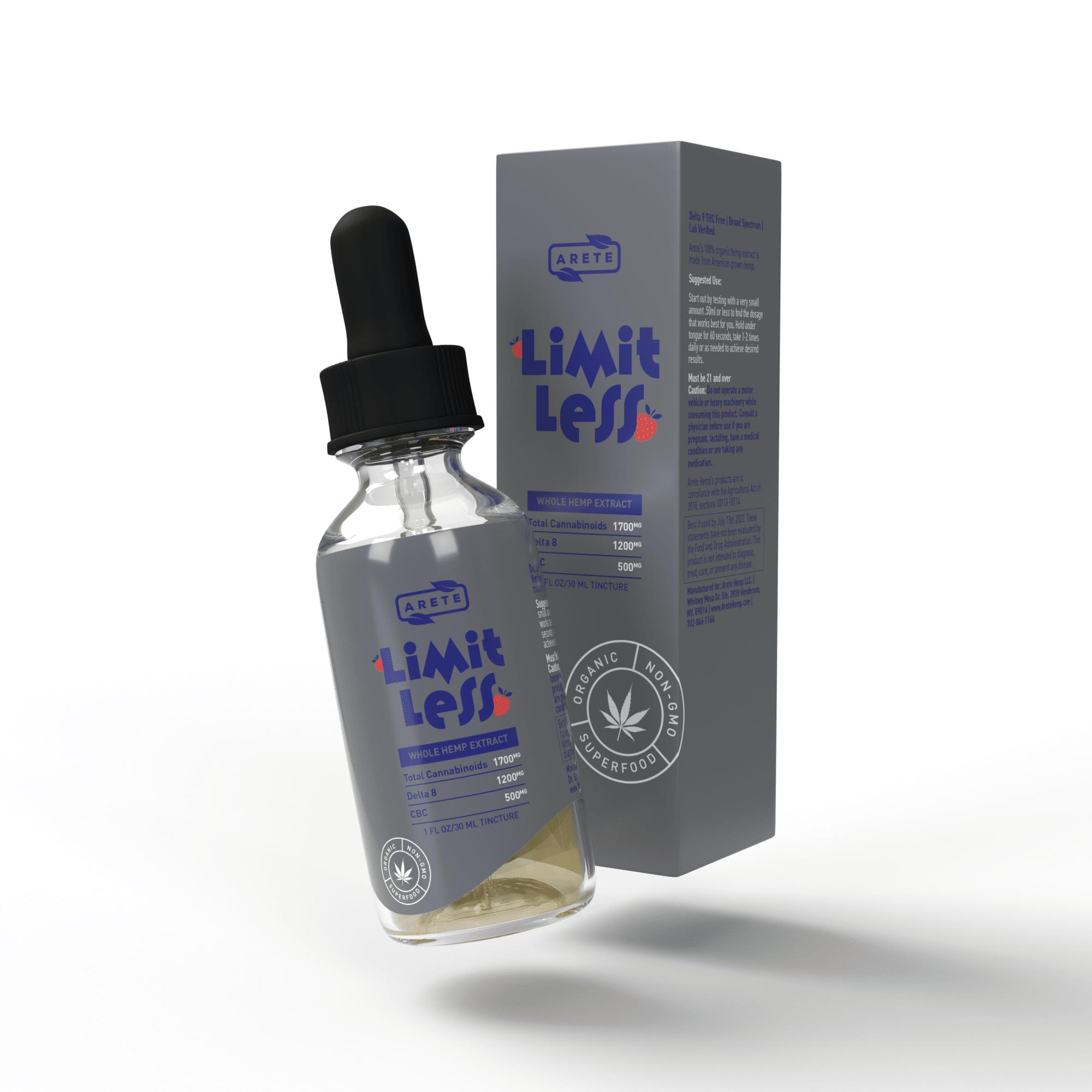 The product image for Limitless Delta 8 CBC Tincture Bundle