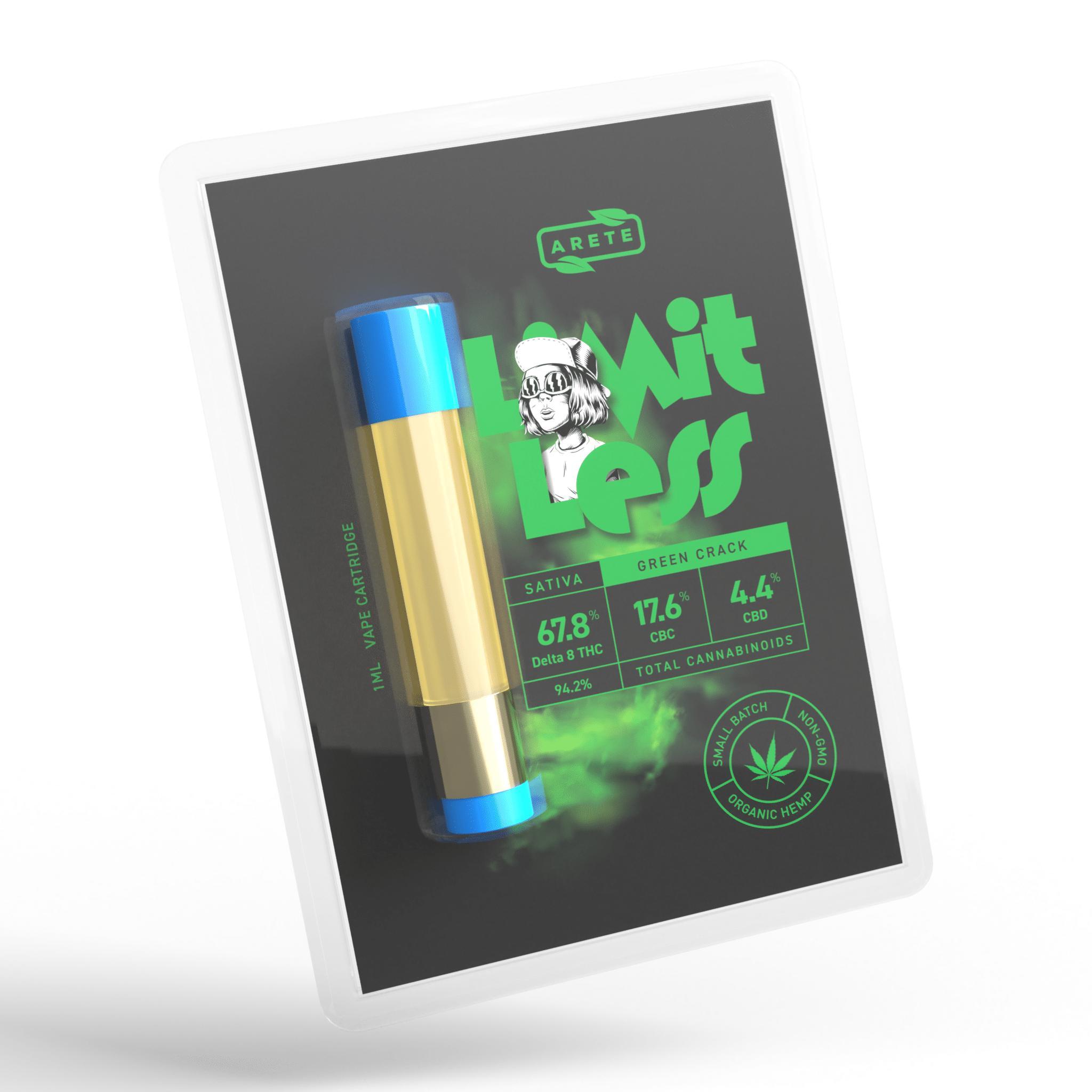 The product image for Limitless Delta 8 CBC Vape Cartridge Bundle Variety Pack