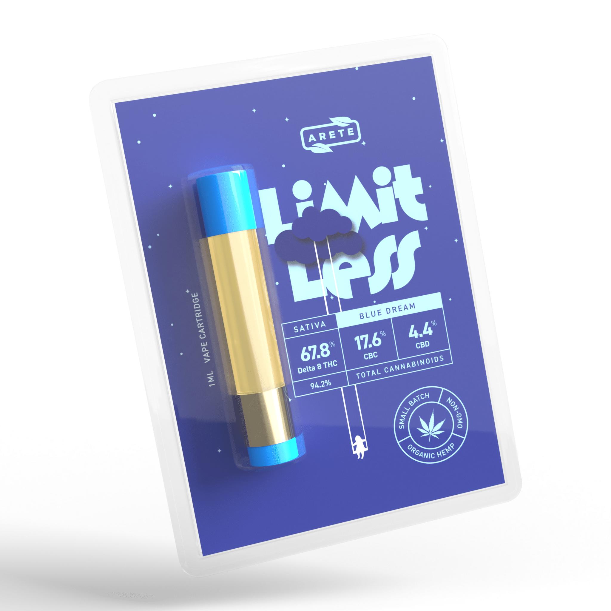 A gallery image for Limitless Delta 8 CBC Vape Cartridge Bundle Variety Pack