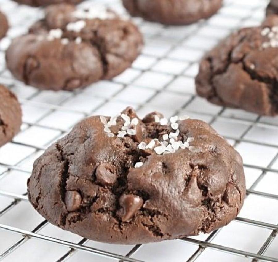 A gallery image for Organic Chocolate Chip Brownie Cannacookies