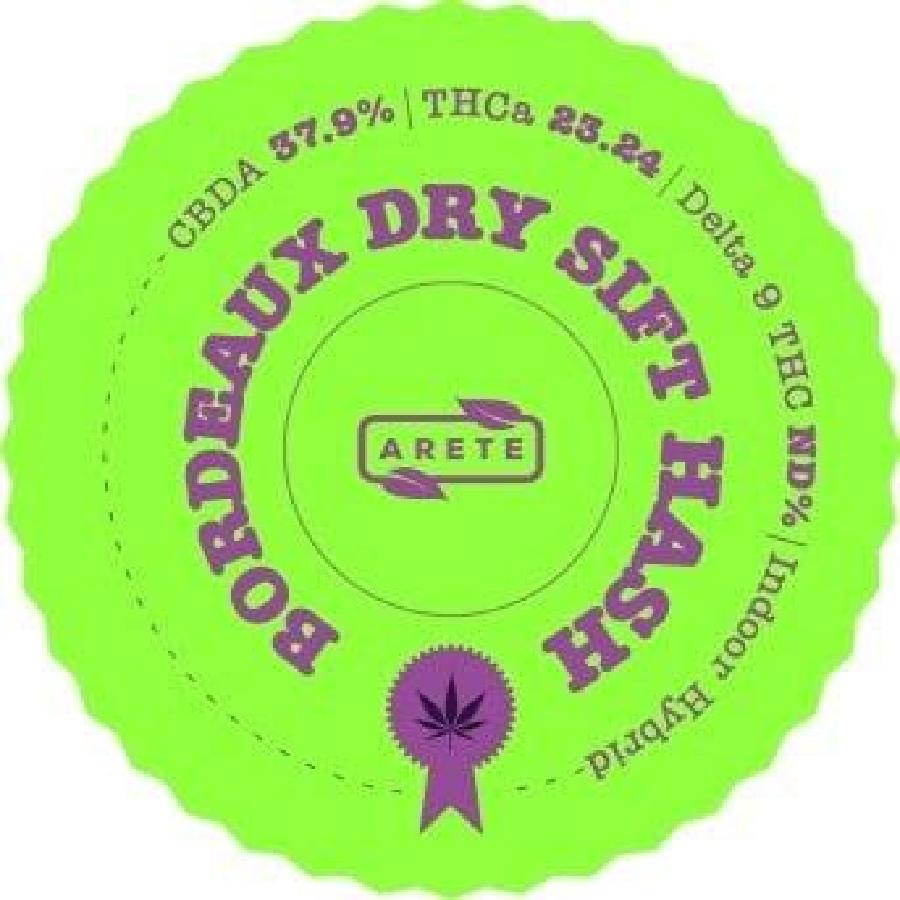 A gallery image for Bordeaux Dry Sift Hash | High THCa