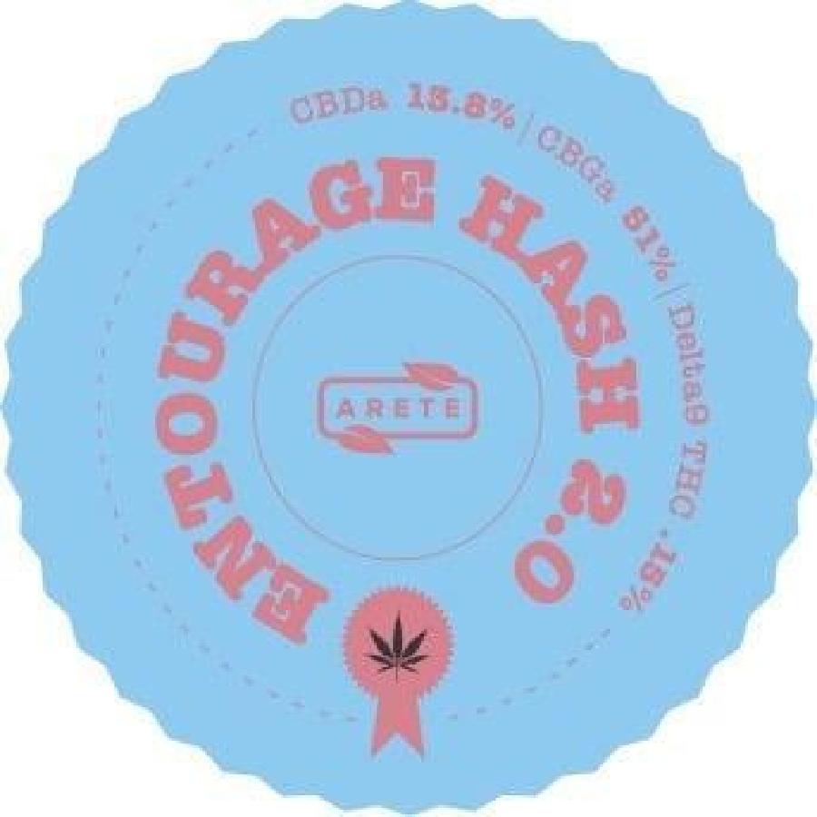 A gallery image for Entourage Full Melt Hash