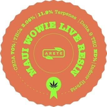 A gallery image for Maui Wowie Live Resin (High THCa)