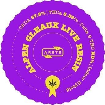 A gallery image for Alpen Gleaux Live Resin (High THCa)