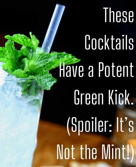 These Cocktails Have a Potent Green Kick. (Spoiler: It’s Not the Mint!) Image