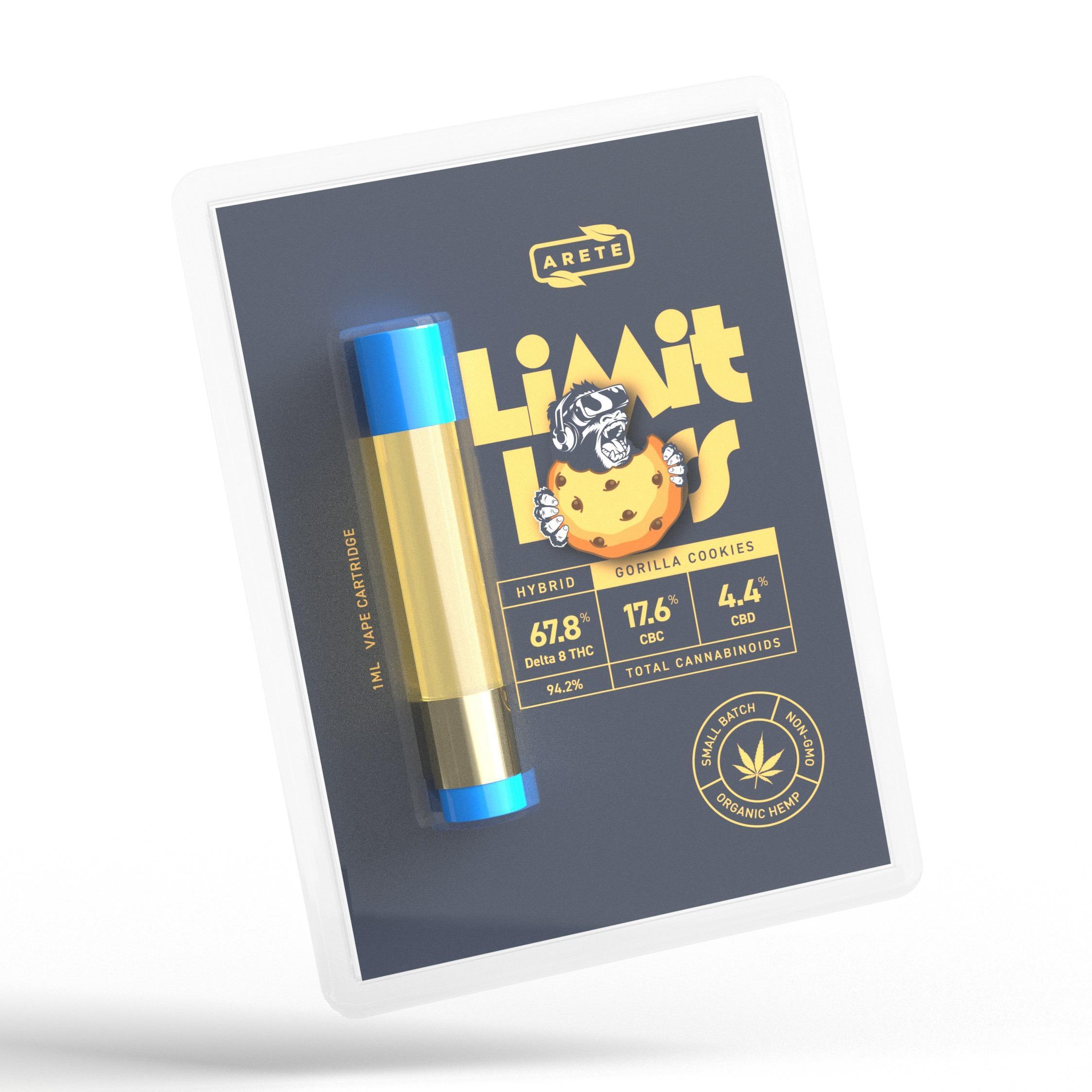 A gallery image for Limited Edition Limitless THC Carts