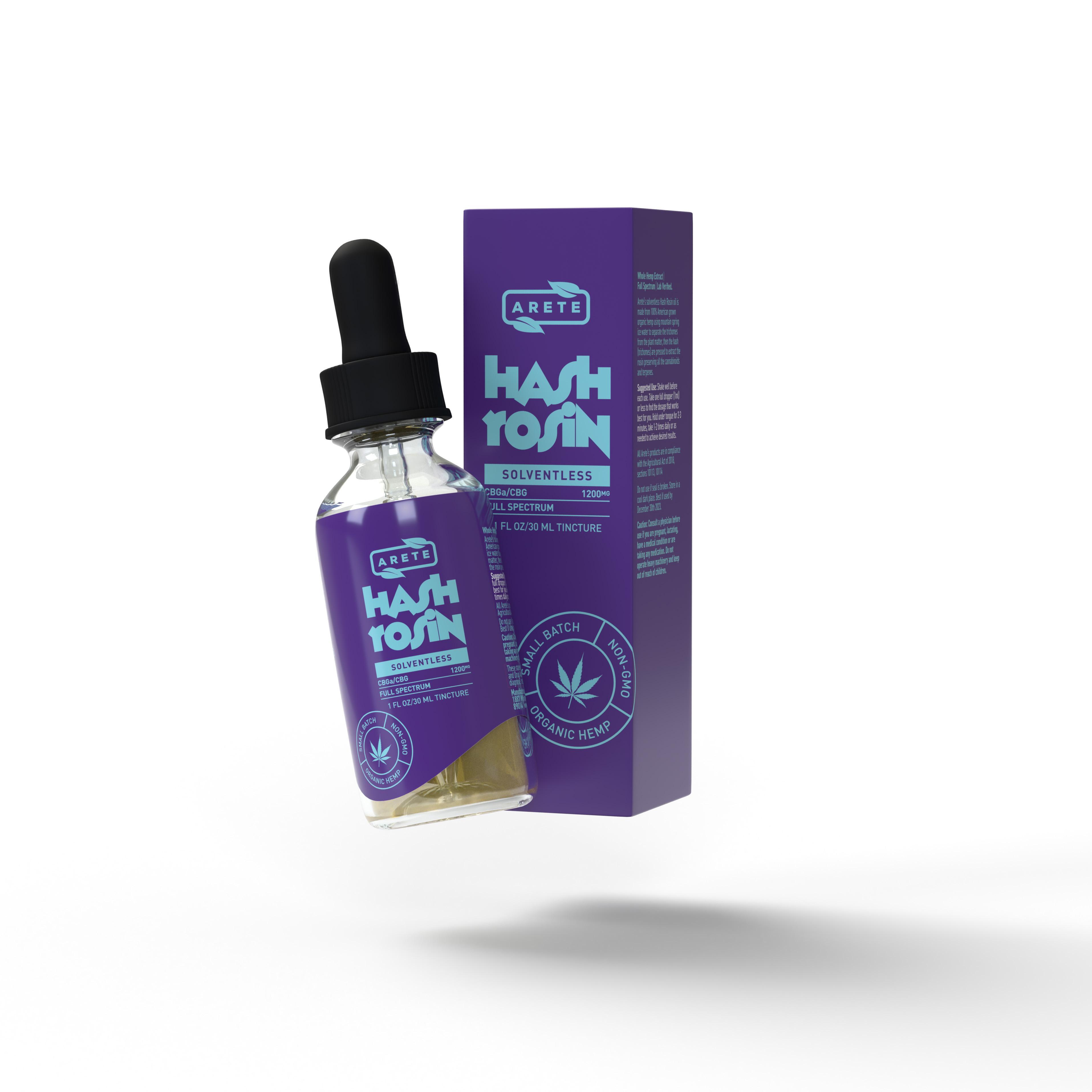 The product image for Hash Rosin Oil Tincture