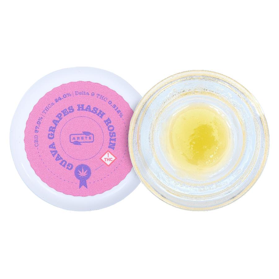 A gallery image for Guava Grapes High THCa Full Melt Hash Rosin Blend