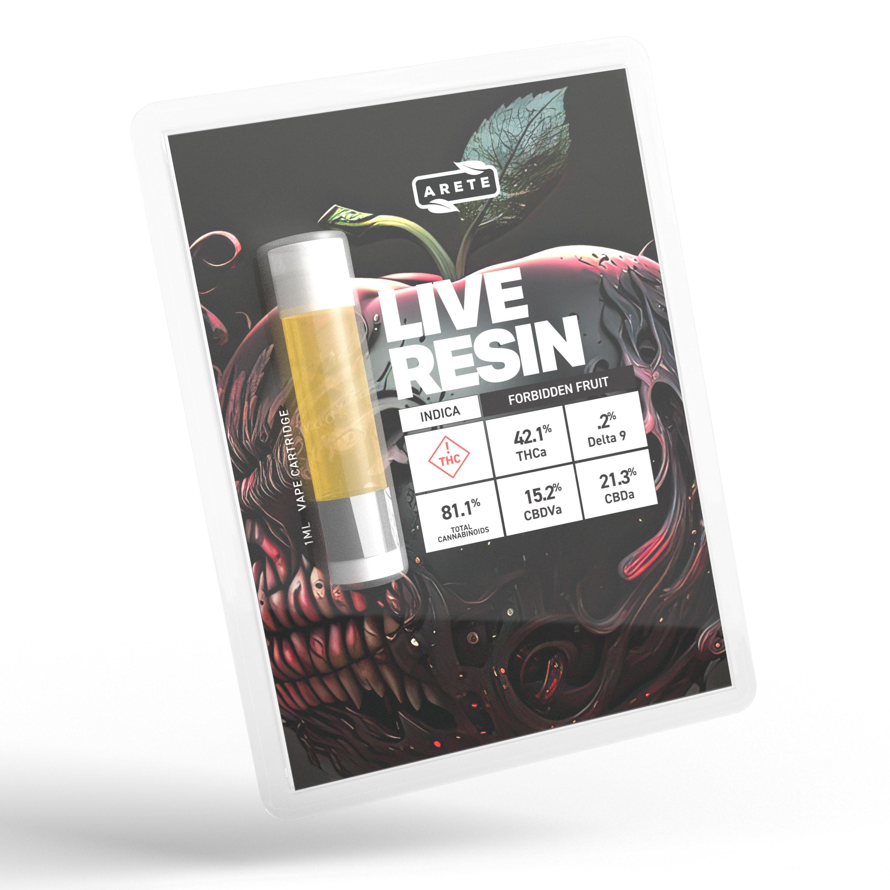 THCa Vape Carts | Live Resin - Arete | Premium Cannabis Products