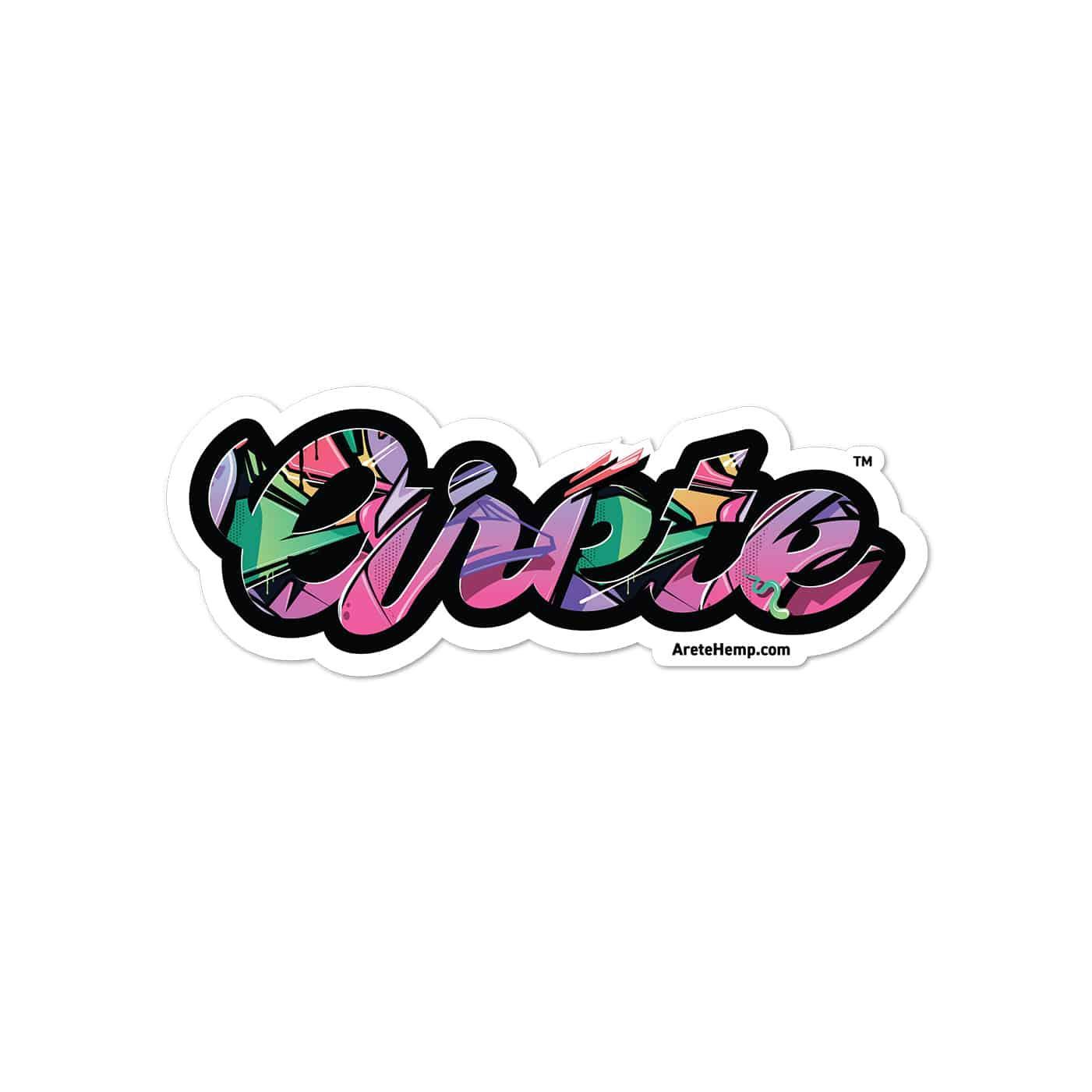 The product image for Free Arete Stickers