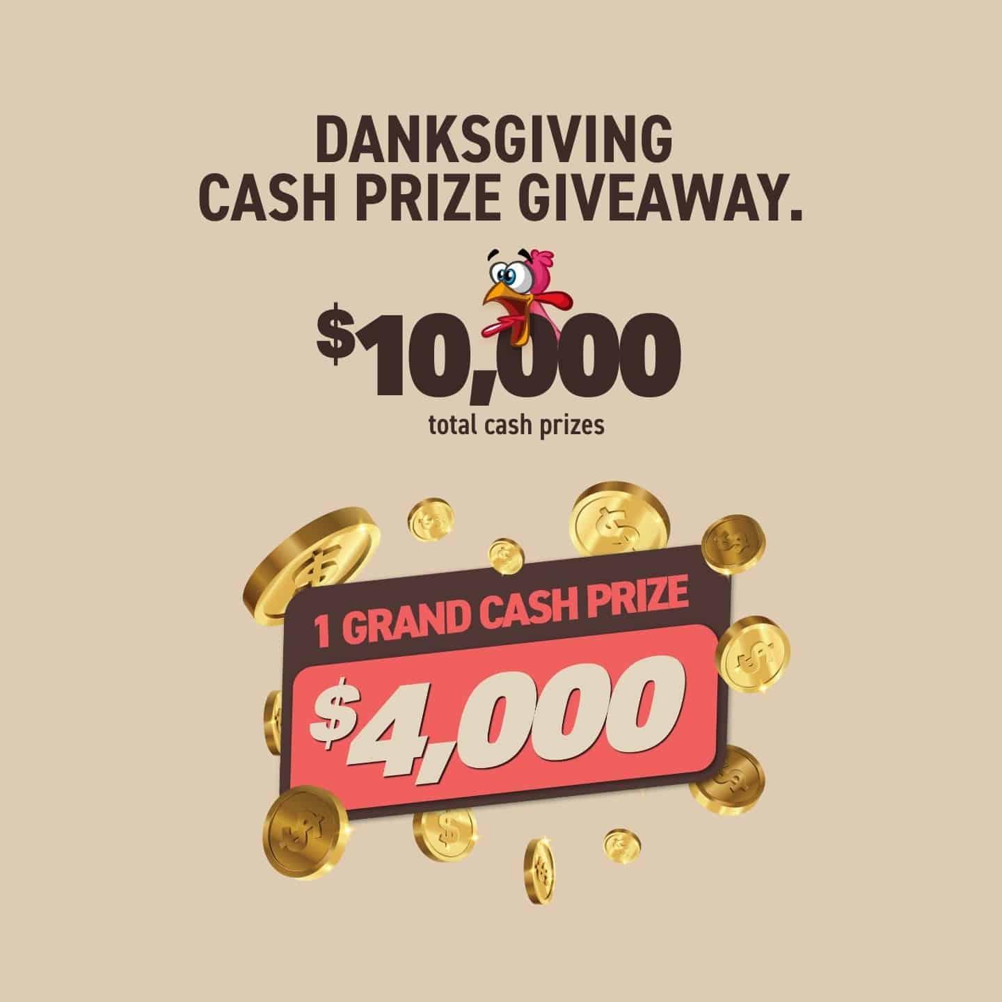 Danksgiving Cash Prize Giveaway 2024 Image