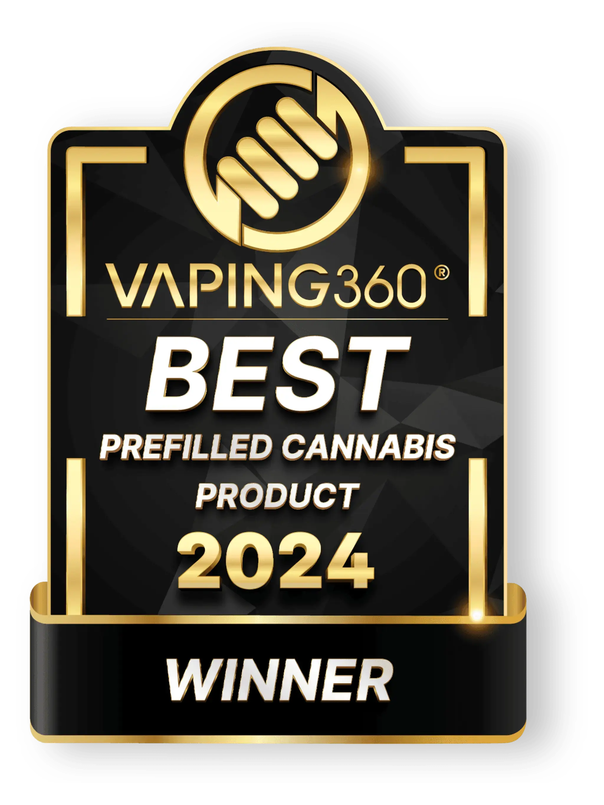 Vaping360.com - Best Prefilled Cannabis Product 2024 Winner: AreteHemp.com