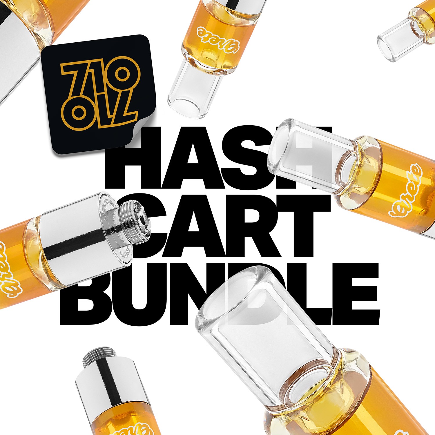 The product image for Hash Rosin Vape Cart Bundle