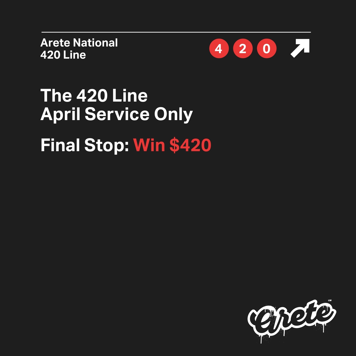 How to Ride the 420 Line to Win $420! Image