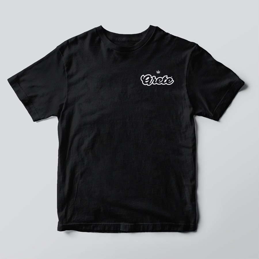 Arete Logo Tee Shirt - Black