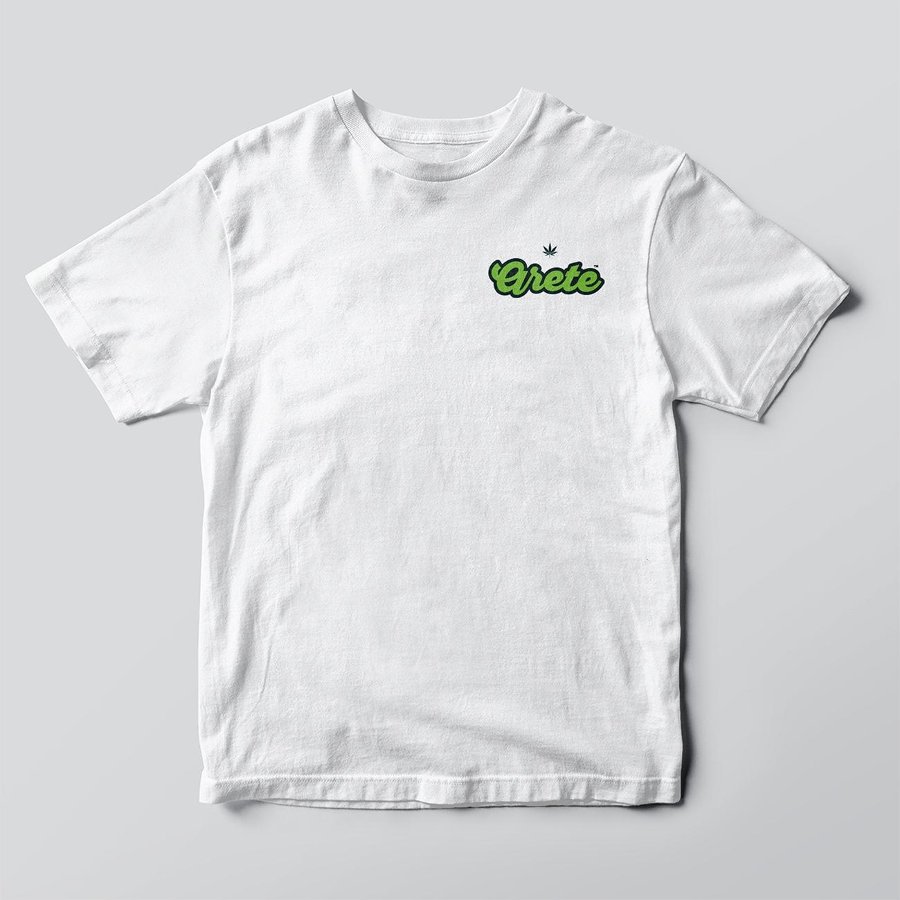 Arete Logo Tee Shirt - White